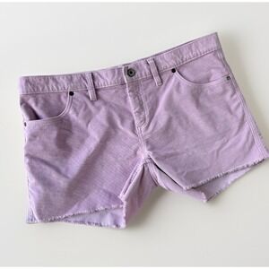 Title 9 CARVE DESIGNS Sz 12 Fits Large Oahu Dogtown Corduroy Shorts 4" Lilac $74